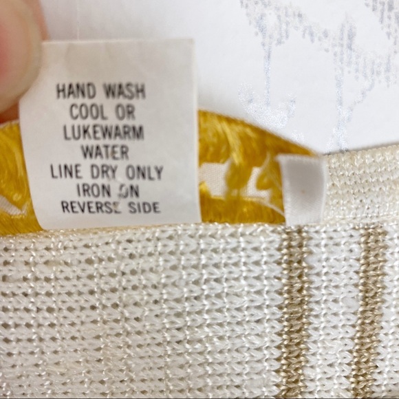 VINTAGE VIVANTI Cream Dolman Sleeve Knit Sweater - Picture 10 of 12